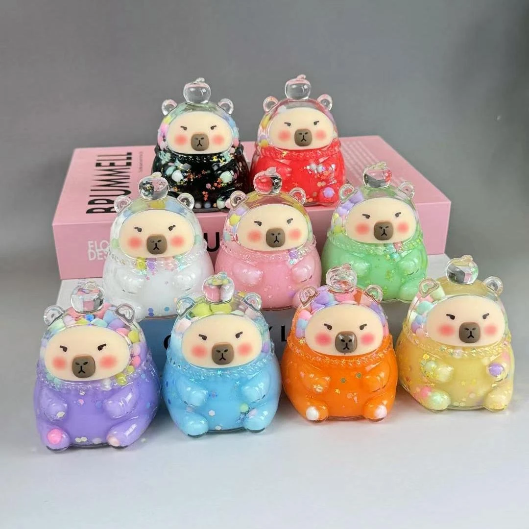 【20成团】【奶昔卡皮巴拉】10色桌面摆件