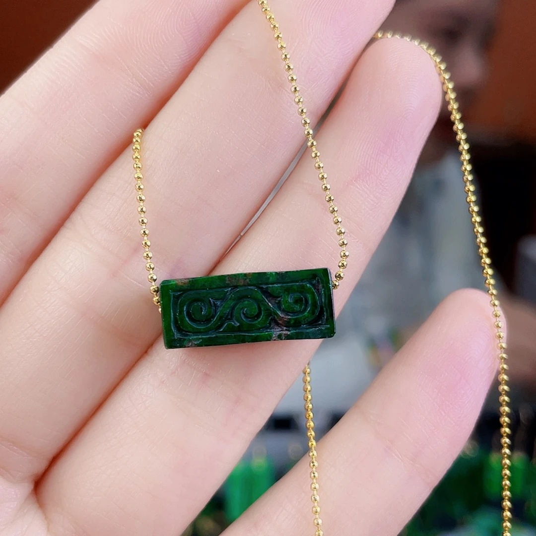 翡翠未镶嵌耳饰饰品