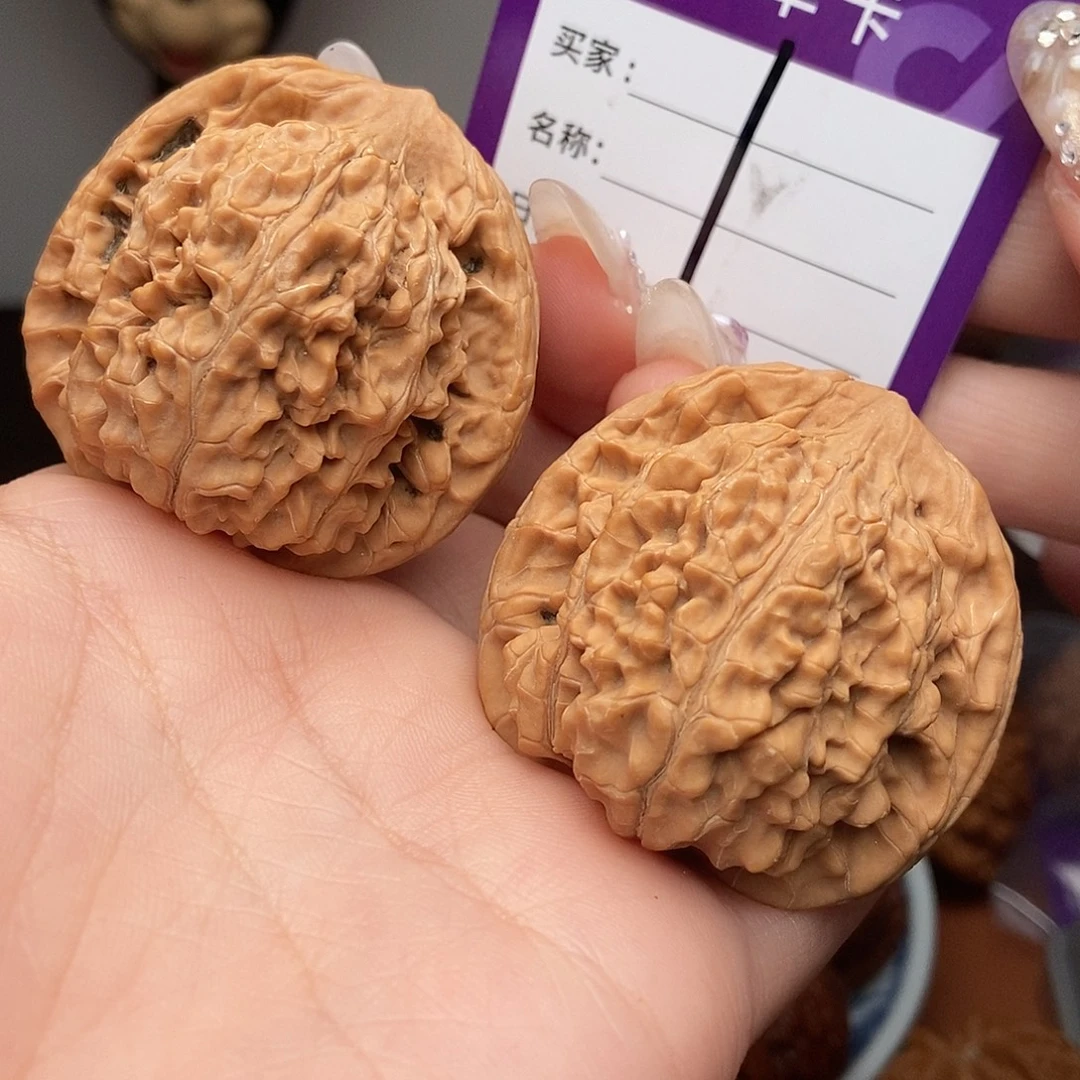 吊坠文玩核桃望月44