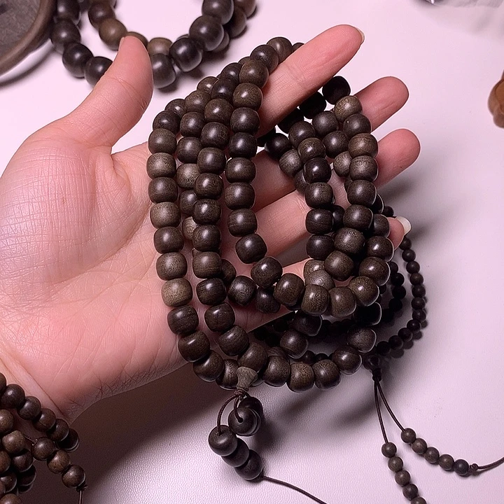 手串/手链檀香木檀香阴沉8/9的108