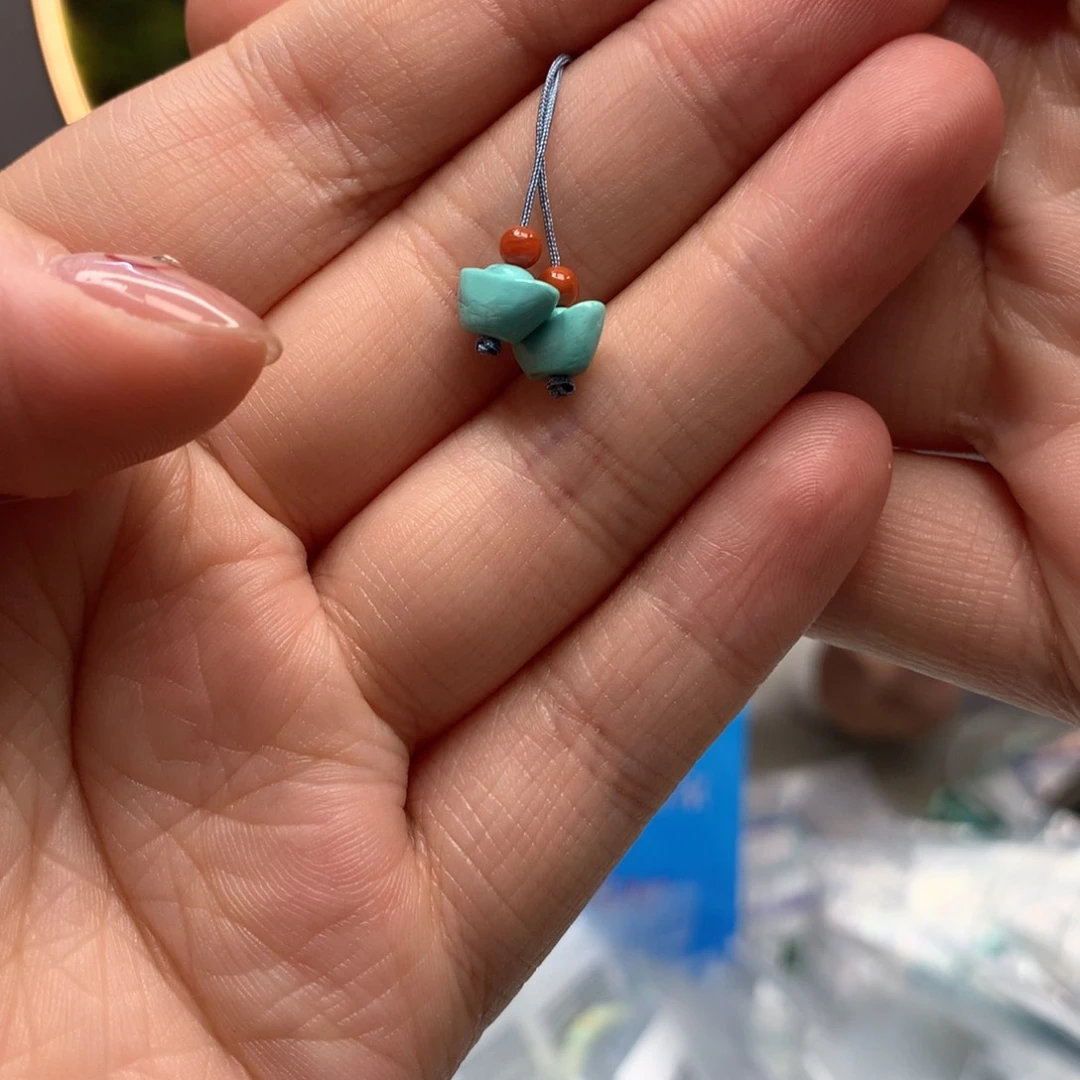 绿松石挂件未镶嵌