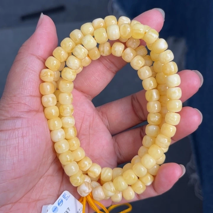 琥珀未镶嵌珠宝奇石M144号7.3+虎皮妖花