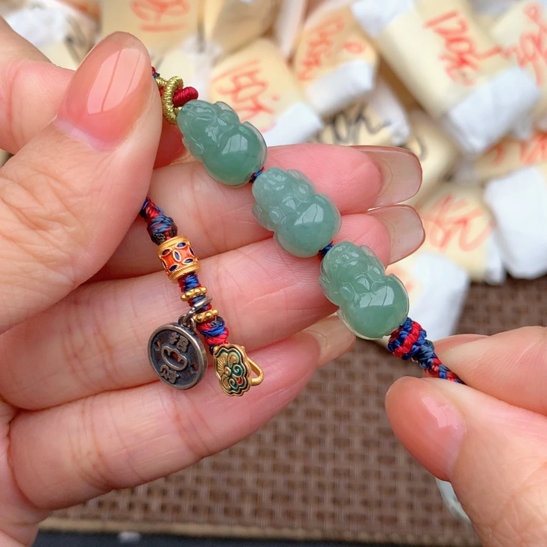 银S925镶嵌挂件翡翠