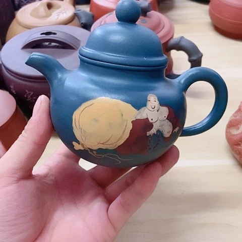 茶壶紫砂宜兴原矿紫砂壶手工制作