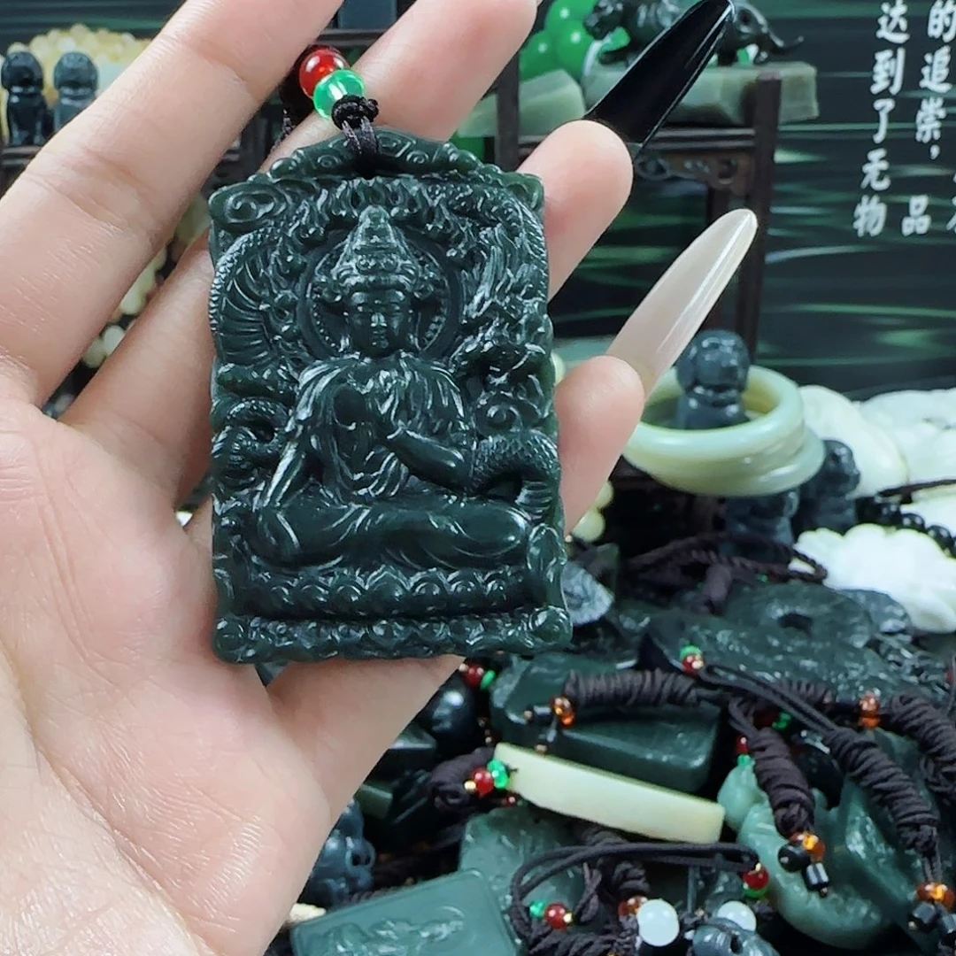 和田玉（黄玉）未镶嵌颈饰