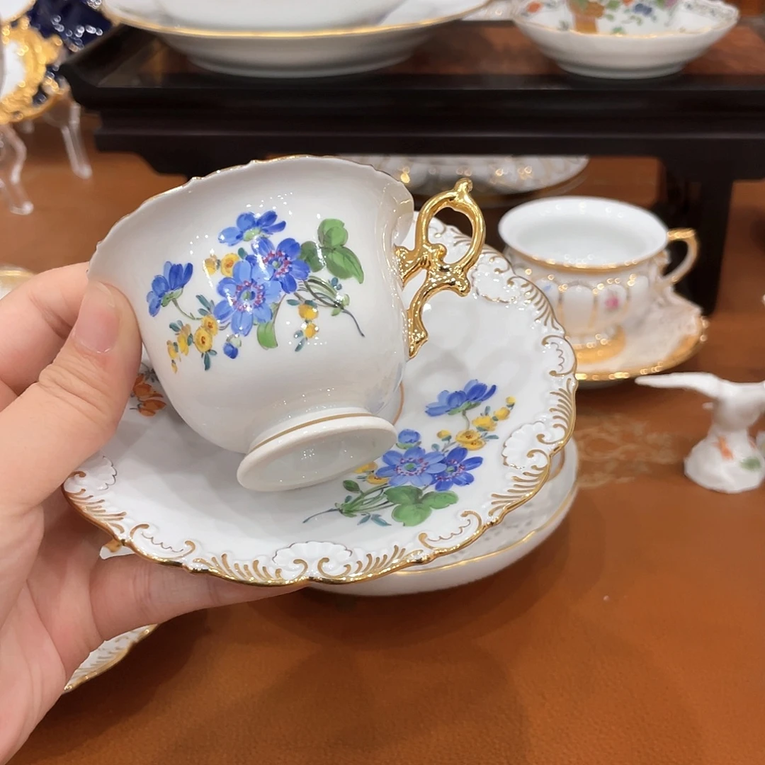 摆件中古二等摩卡杯