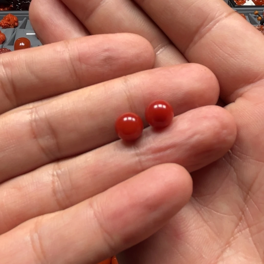 战***胜南红玛瑙未镶嵌手链