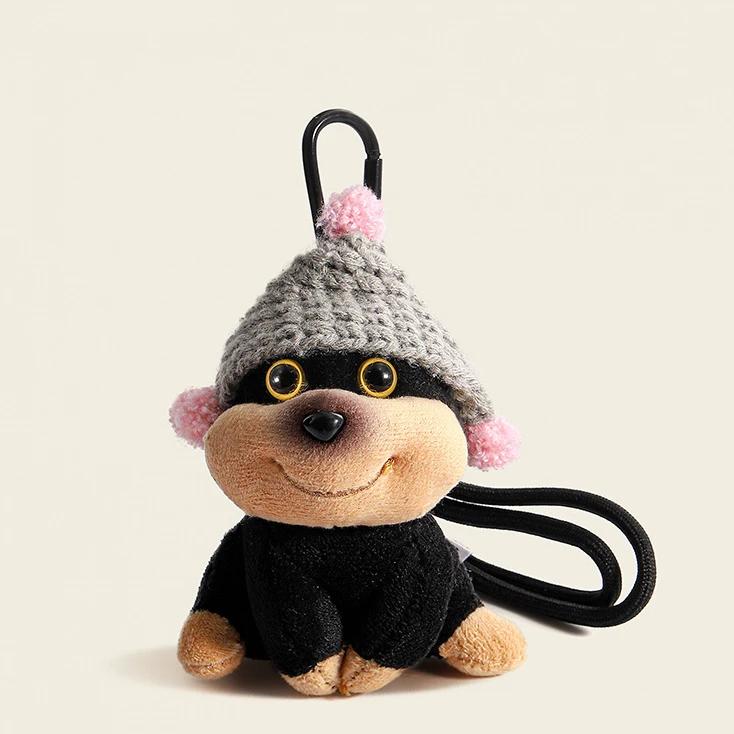 蜜蜂小狗包包挂件女生可爱小玩偶钥匙扣书包挂饰小众高级感送礼物
