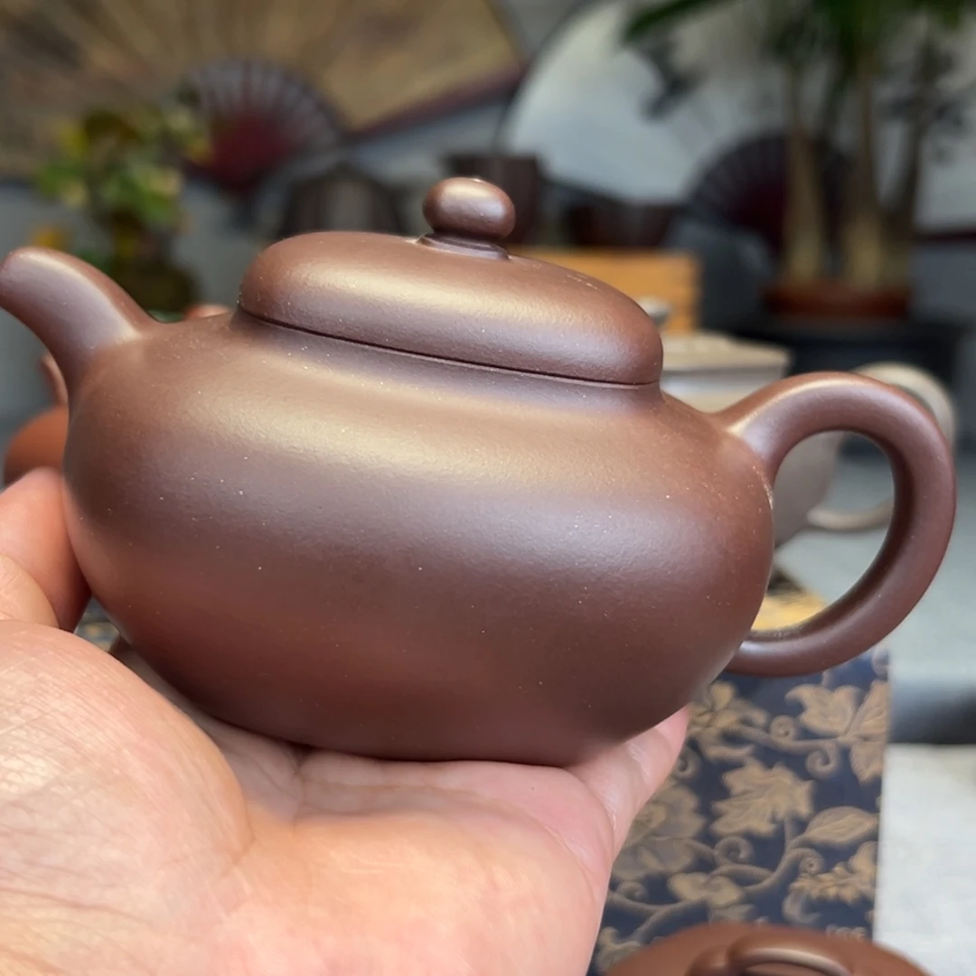 老***高紫砂茶壶宜兴紫砂