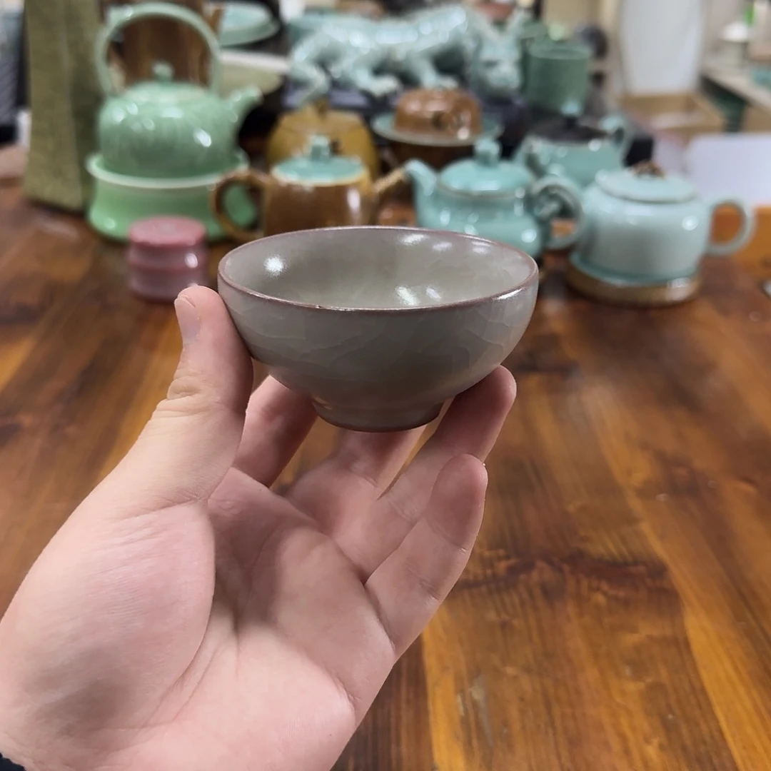 小仲青瓷茶器微瑕2008
