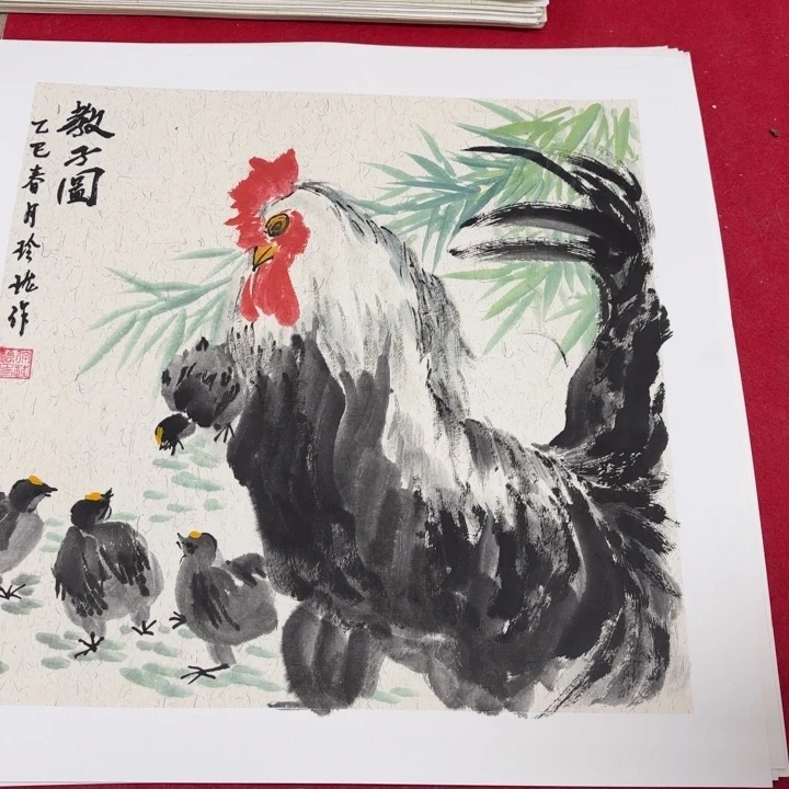 国画花鸟的翅膀和翅膀都是白色