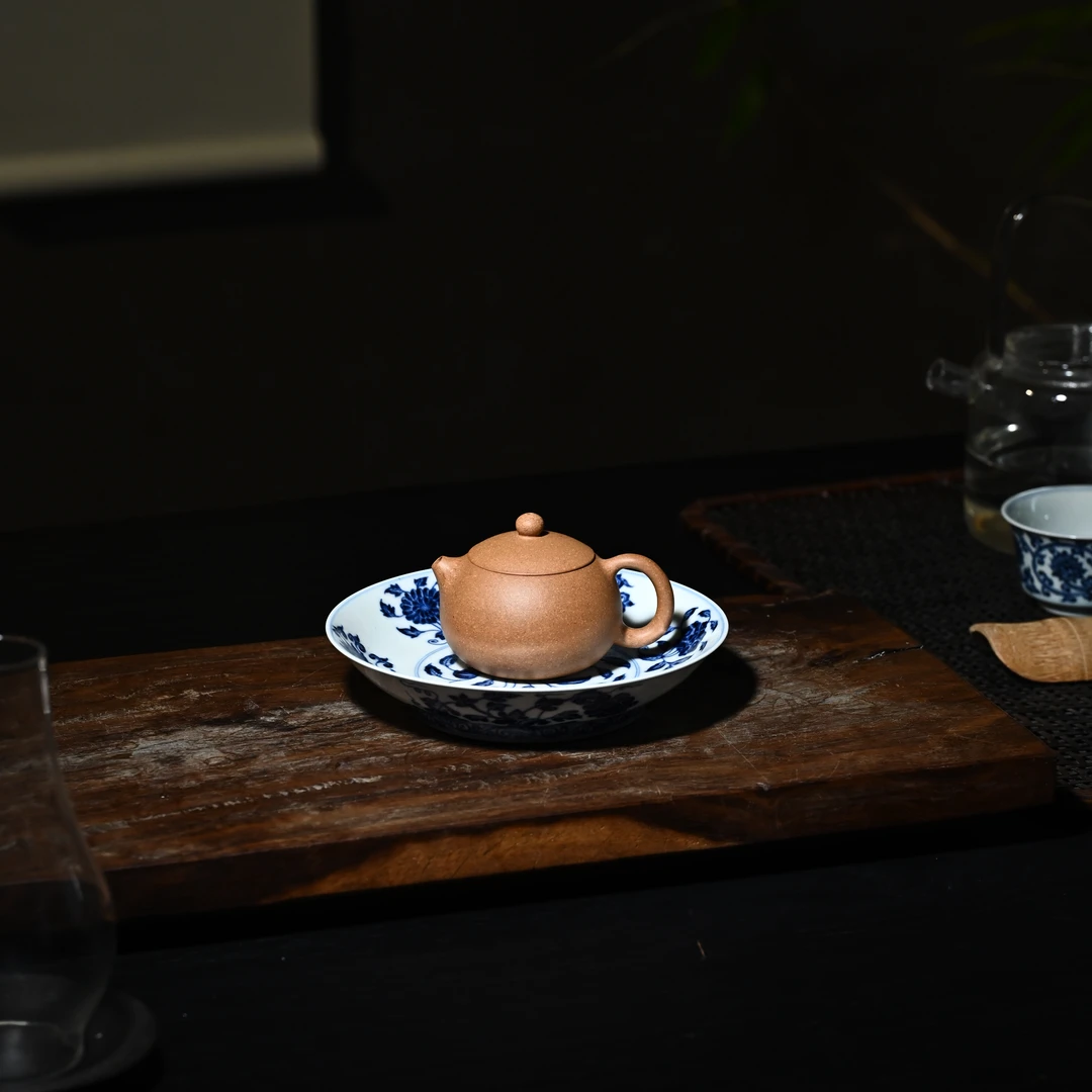 宜兴原矿紫砂壶 西施壶 手工制作 原矿无添加精老黄段泥100cc