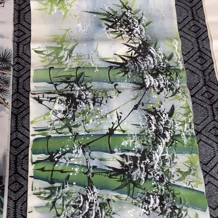 枕书斋画廊的直播间
