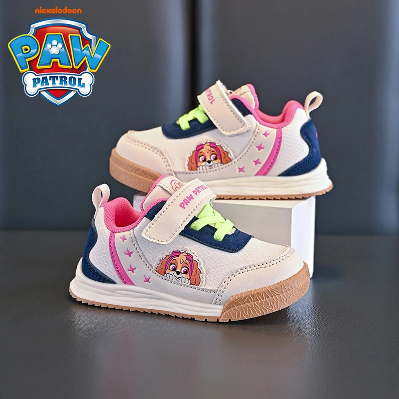 汪汪队女童板鞋2025春秋季新款3-6岁小童儿童鞋幼儿园女孩运动鞋