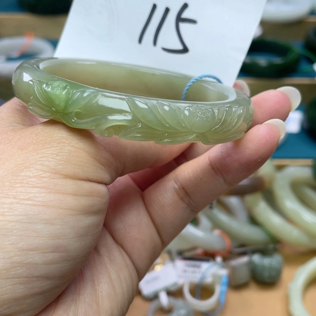 未镶嵌手镯和田玉圈口58