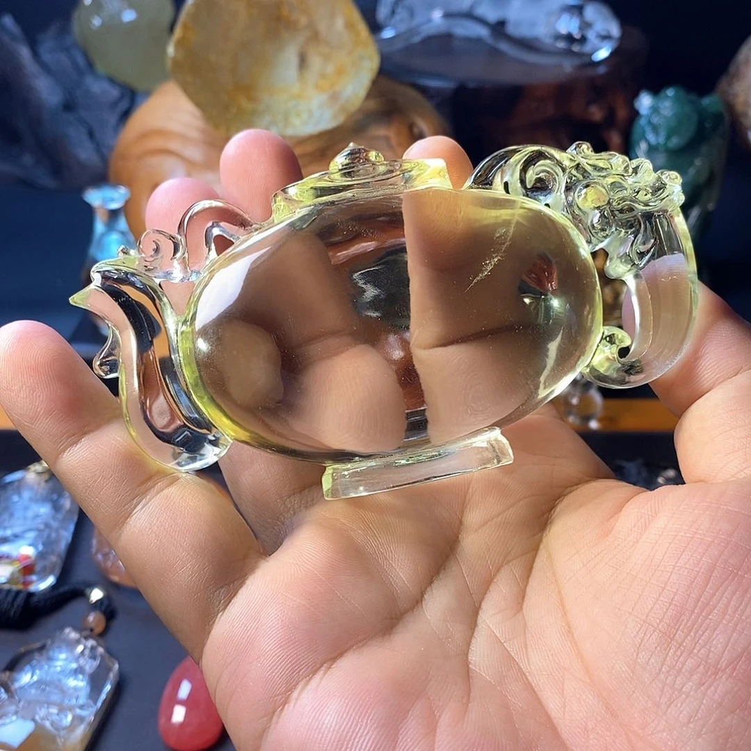 未镶嵌颈饰水晶黄水晶