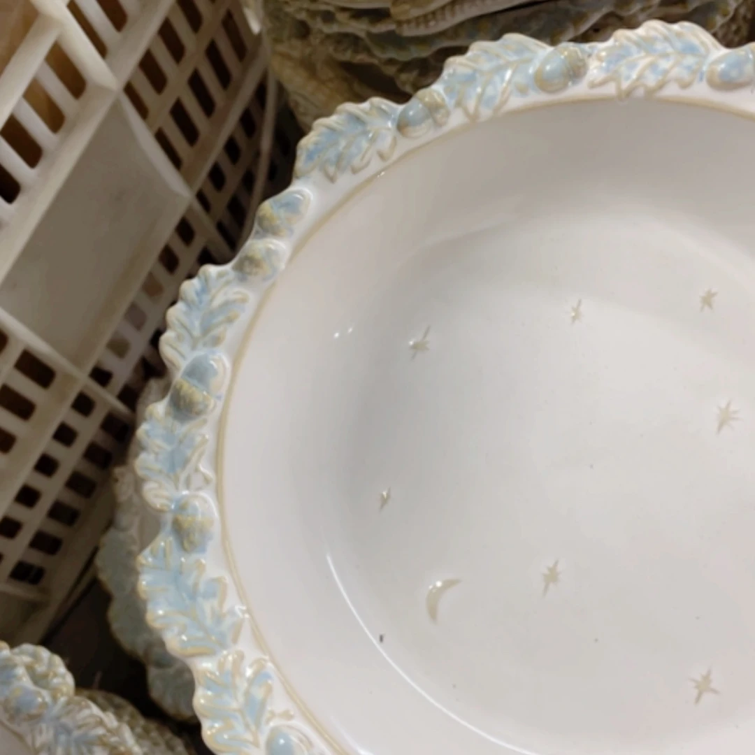 【闪购商品】陶瓷杯碟盘碗瑕疵完美主义的鱼拍2………………