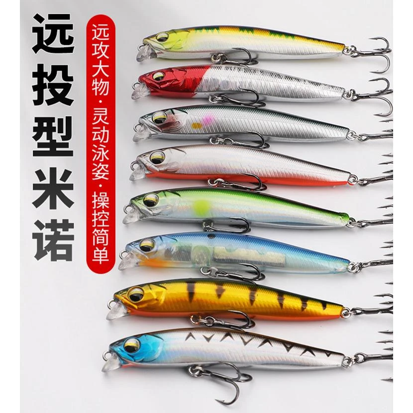 远翘沉水米诺全泳姿路亚假饵