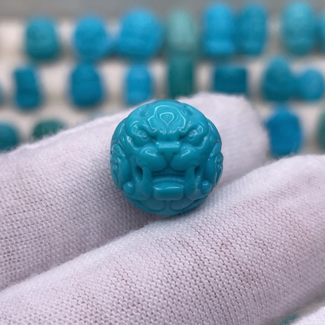 未镶嵌绿松石配珠