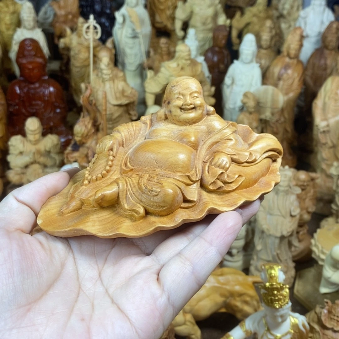 木崖柏13长念珠弥勒