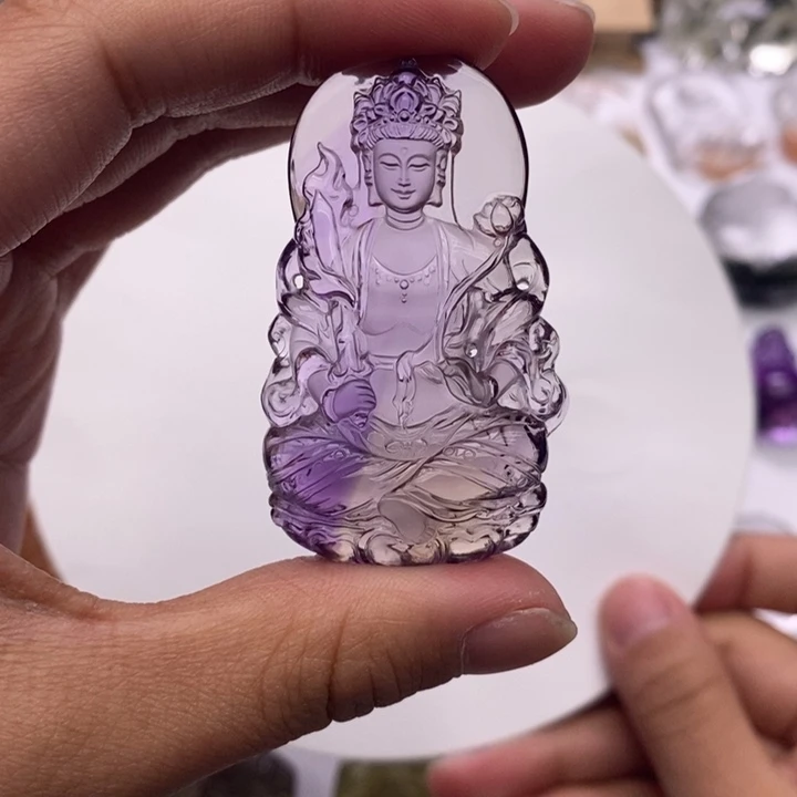 福***香水晶颈饰未镶嵌定制