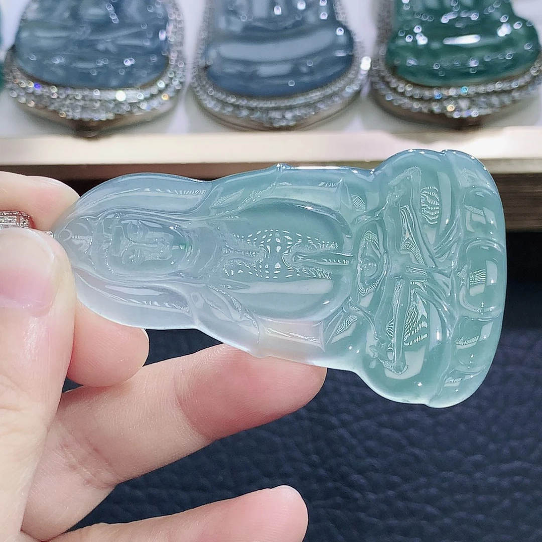 未镶嵌挂件翡翠翡翠