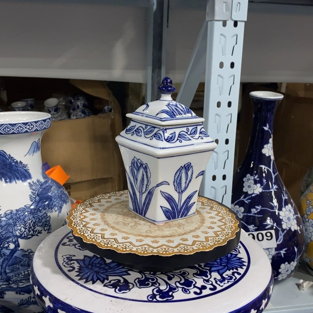 瓶小茶罐摆件花瓶