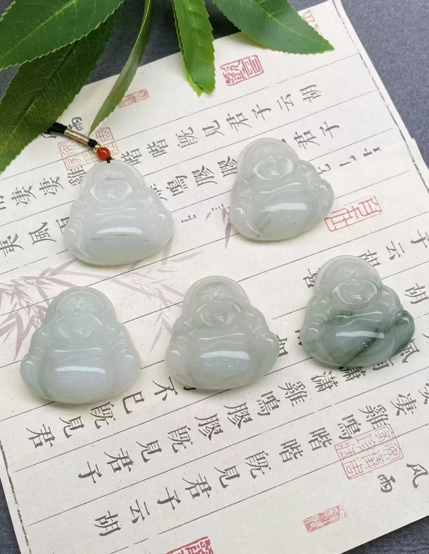 非金属仿珍珠吊坠 正品新疆天山翠佛公祥瑞的象征寓意福气满满