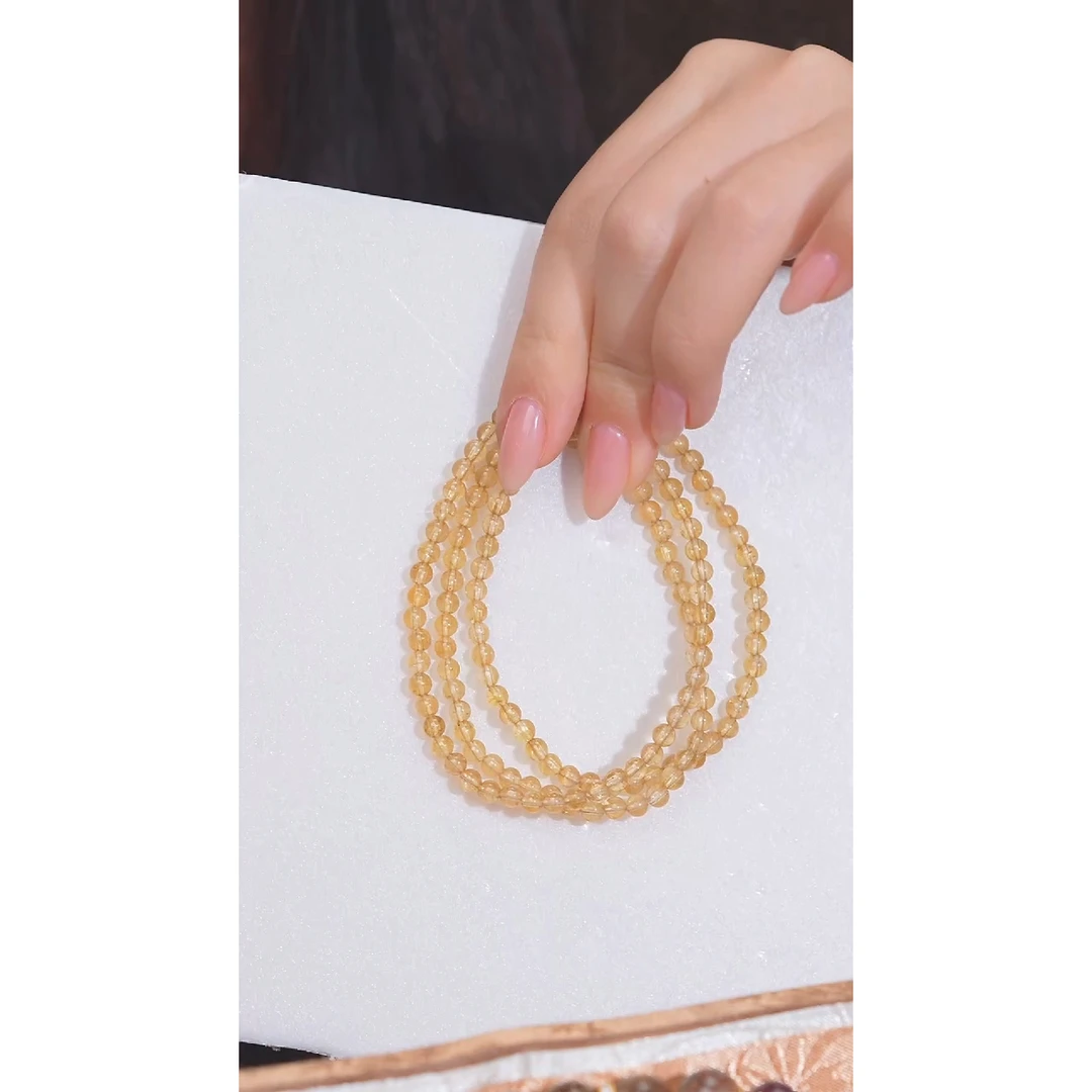 碧玺手串未镶嵌多样性发 卡3 @@W4236