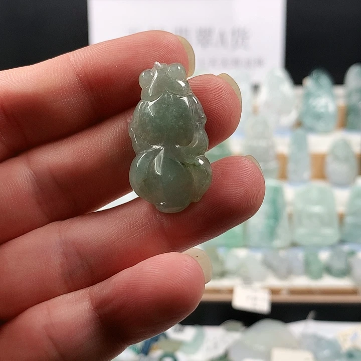 吊坠(不含链)未镶嵌翡翠53鱼