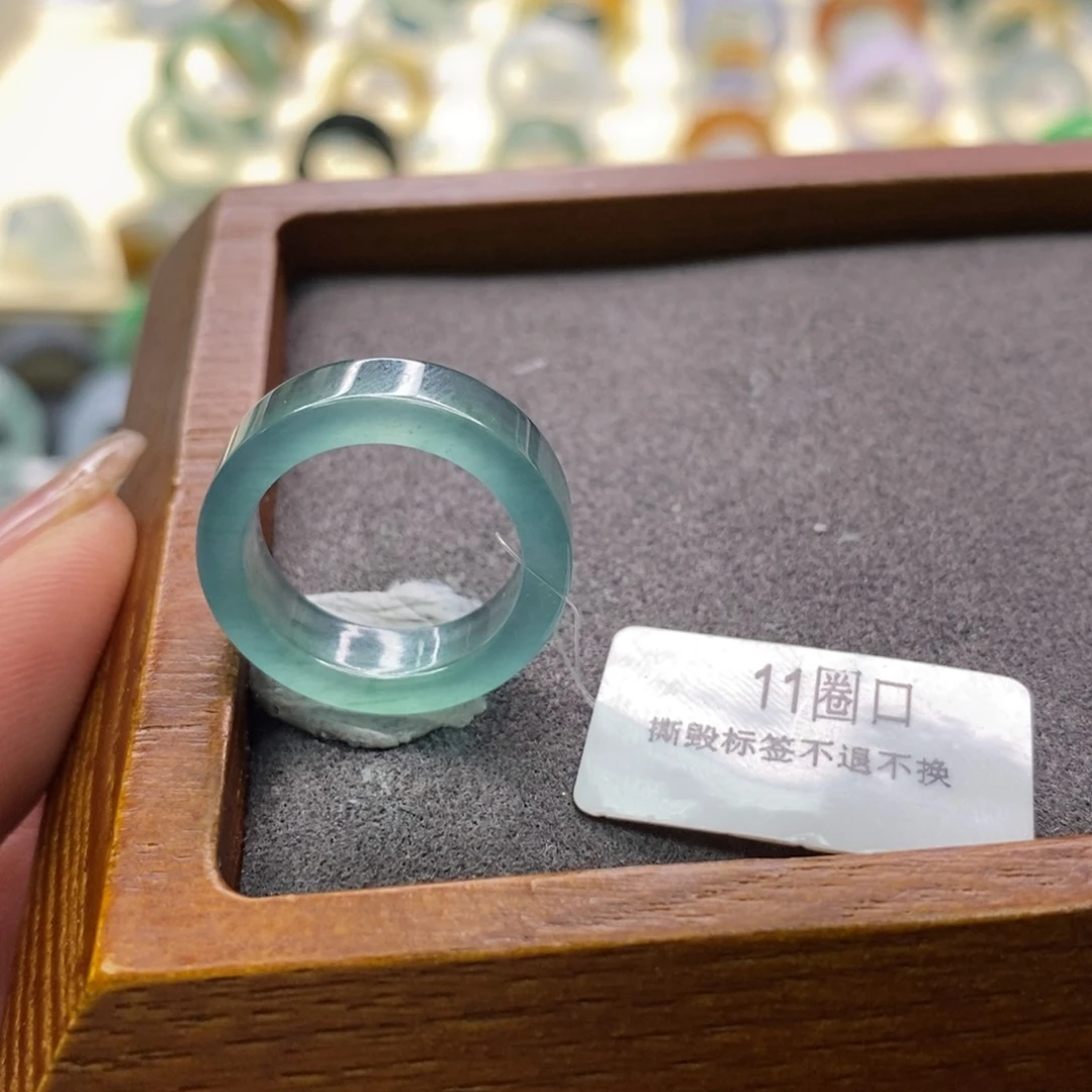 翡翠戒指未镶嵌A****a戒指