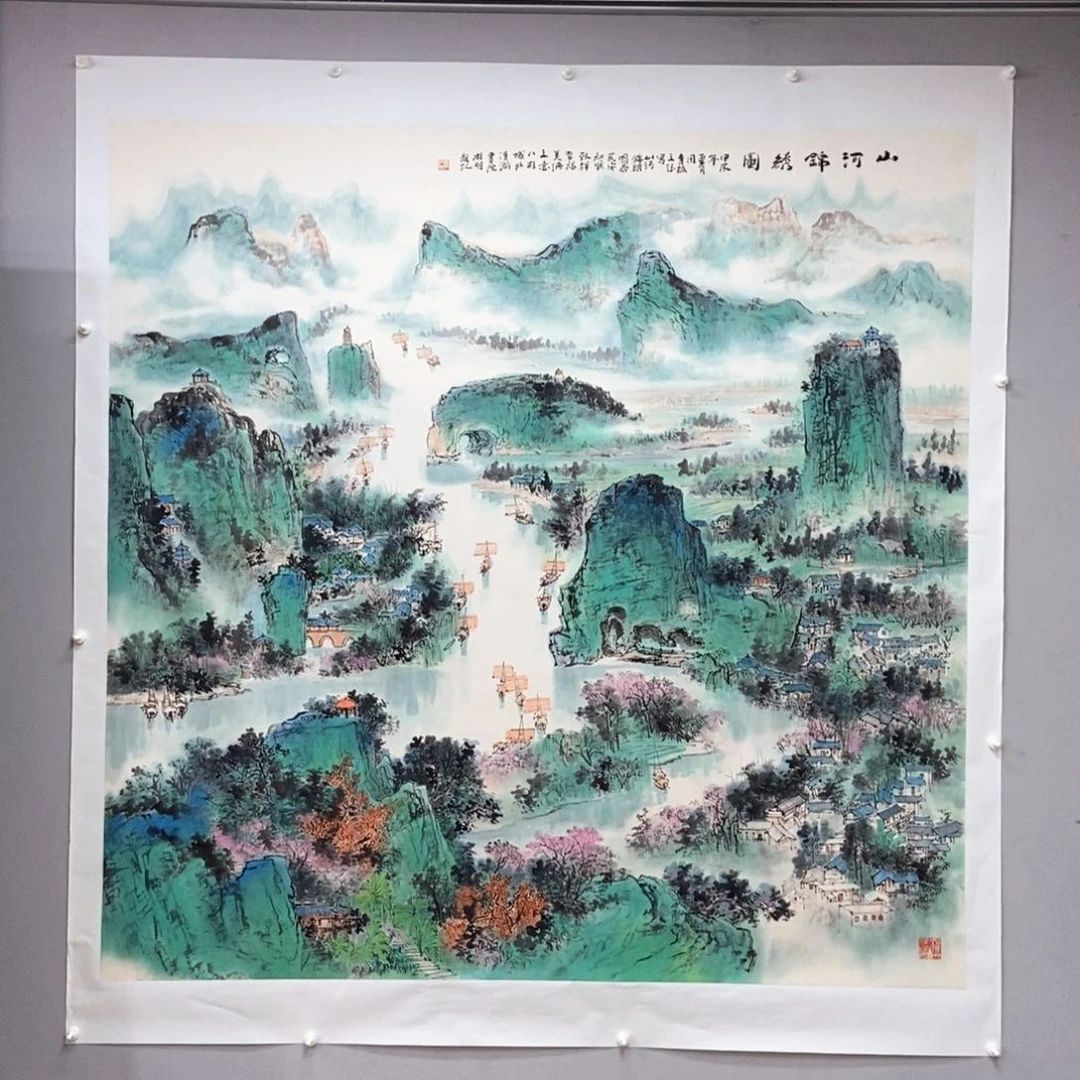 国画黄桂明200*200精品佳作