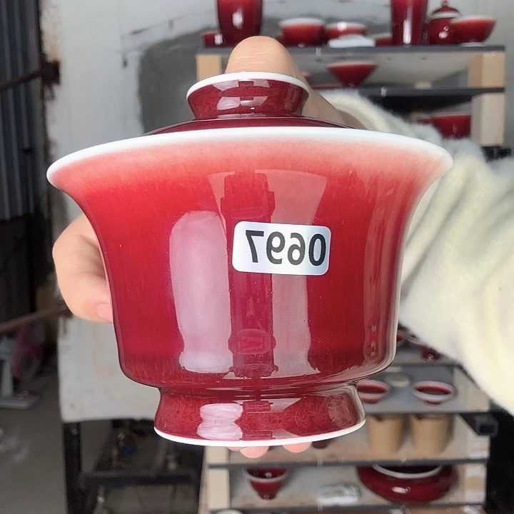 瓷片景德镇郎红陶瓷