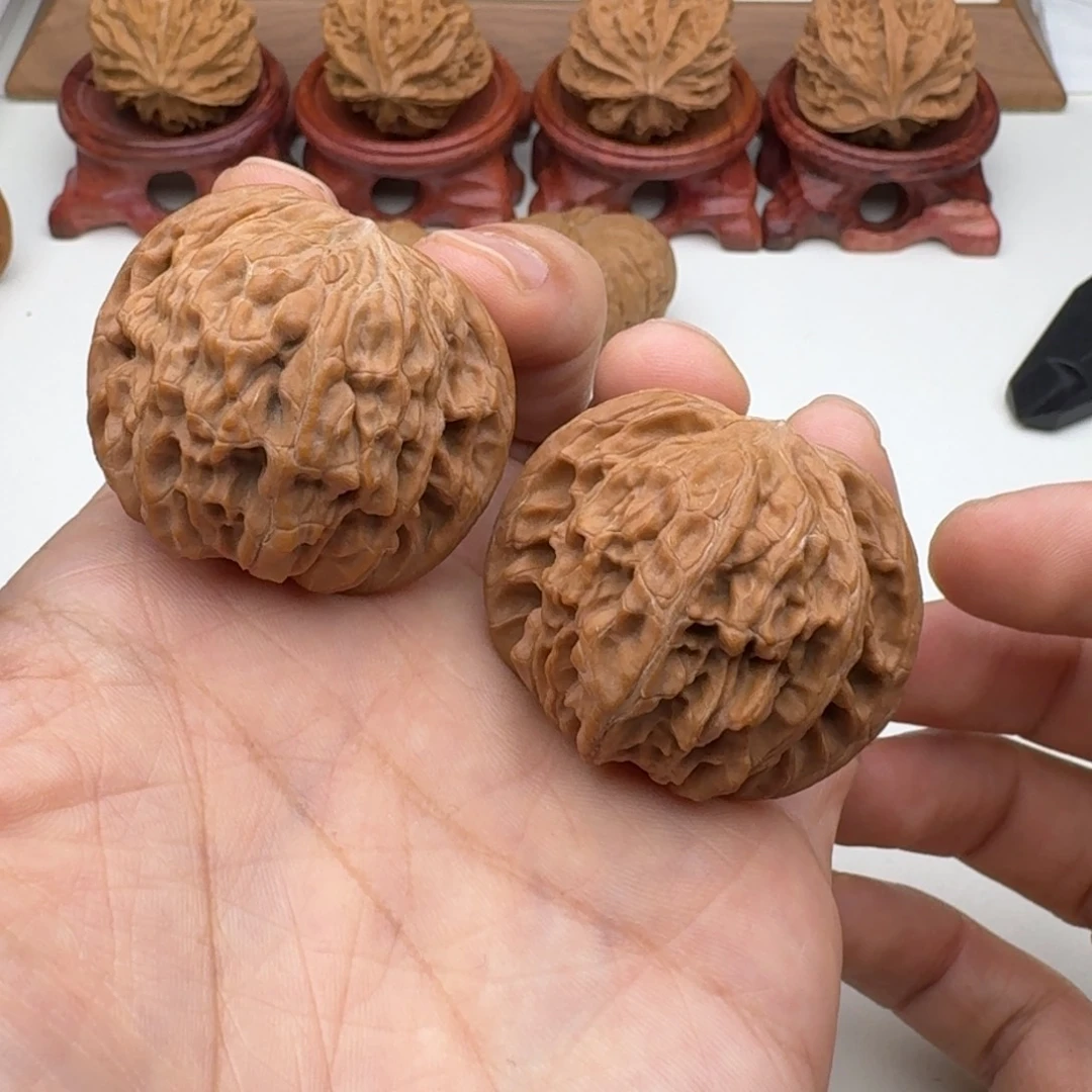 吊坠文玩核桃磨盘41