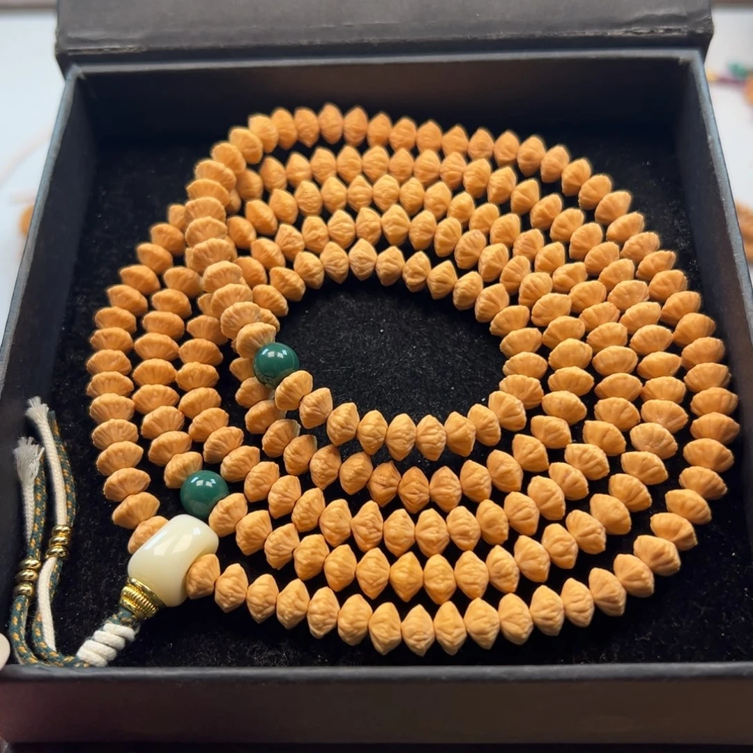 L***a莲花菩提吊坠福满双莲