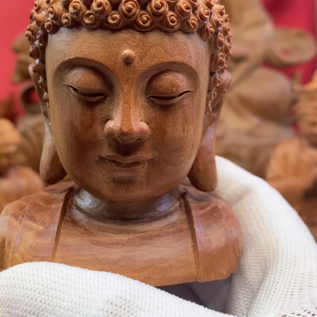✨****…迈索尔老山檀香佛首