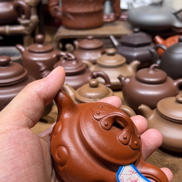 茶壶紫砂奔***9宜兴紫砂