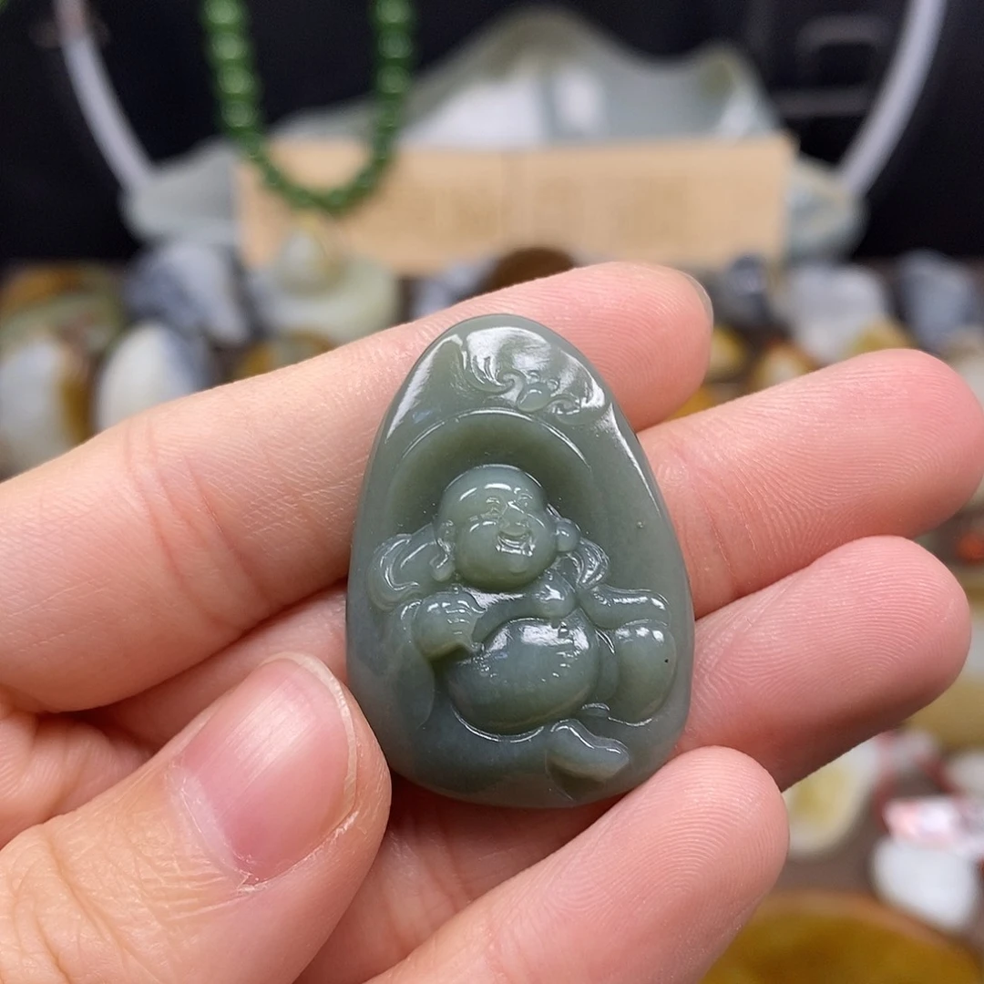 和田玉颈饰未镶嵌20