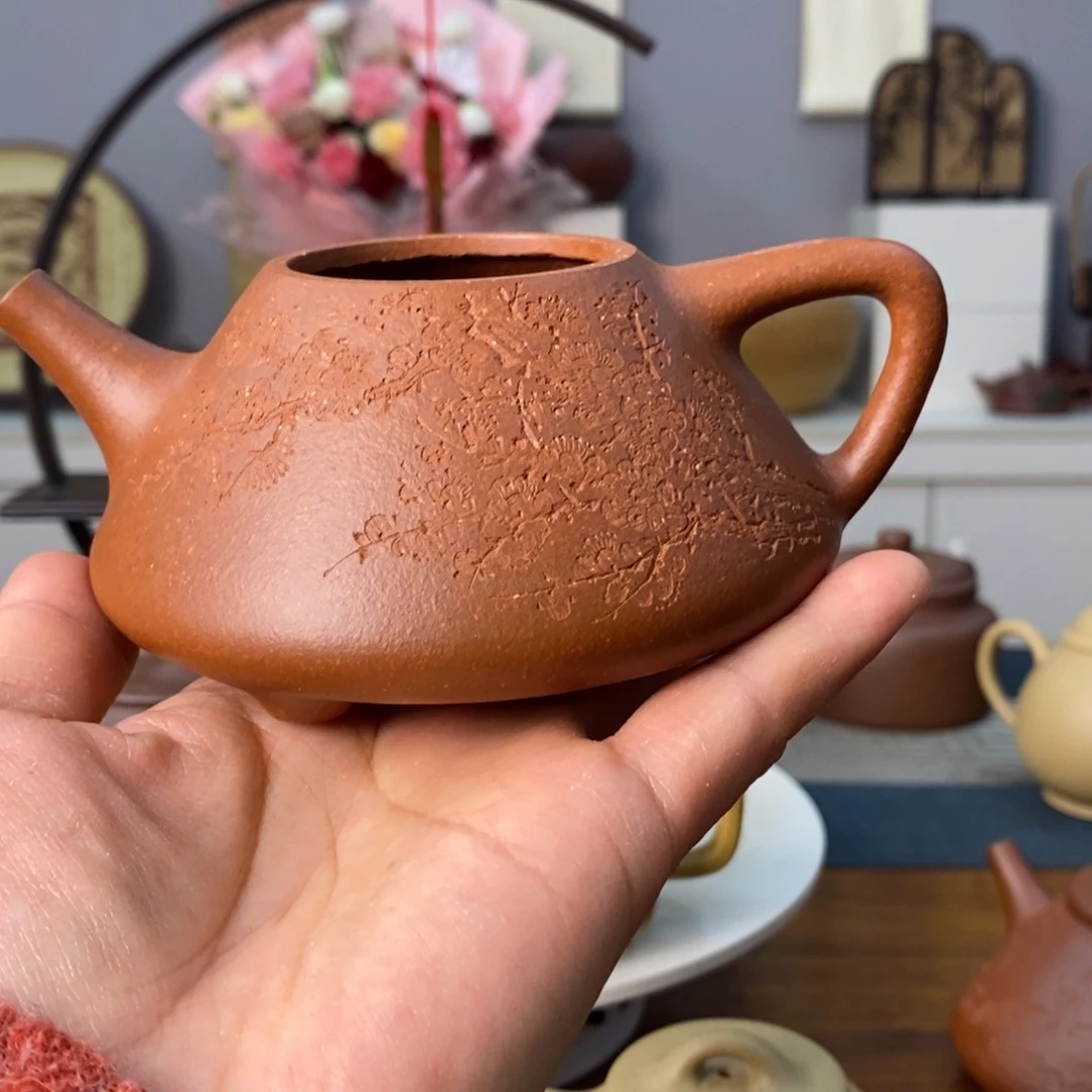 紫砂茶壶兴***.宜兴紫砂艺术微瑕壶