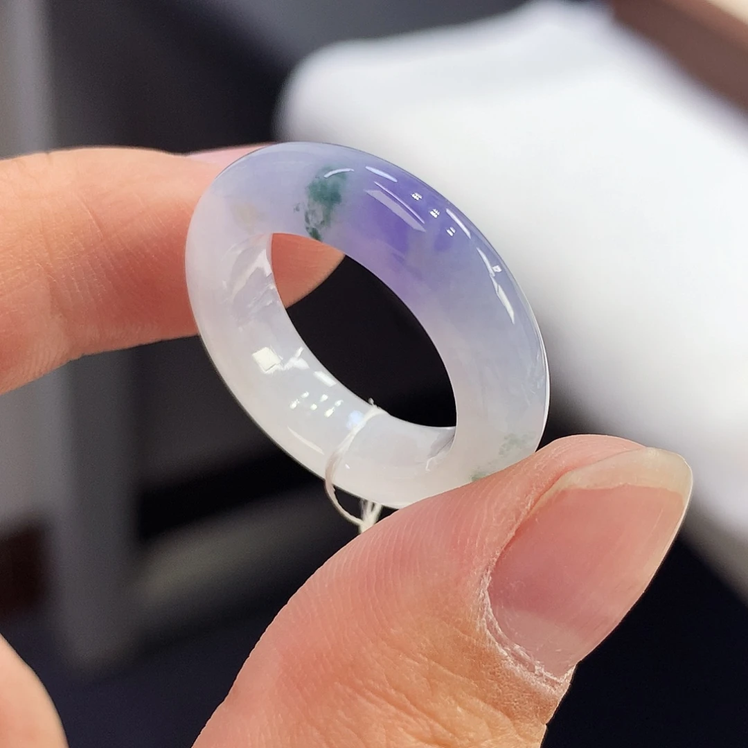 翡翠未镶嵌戒指15号