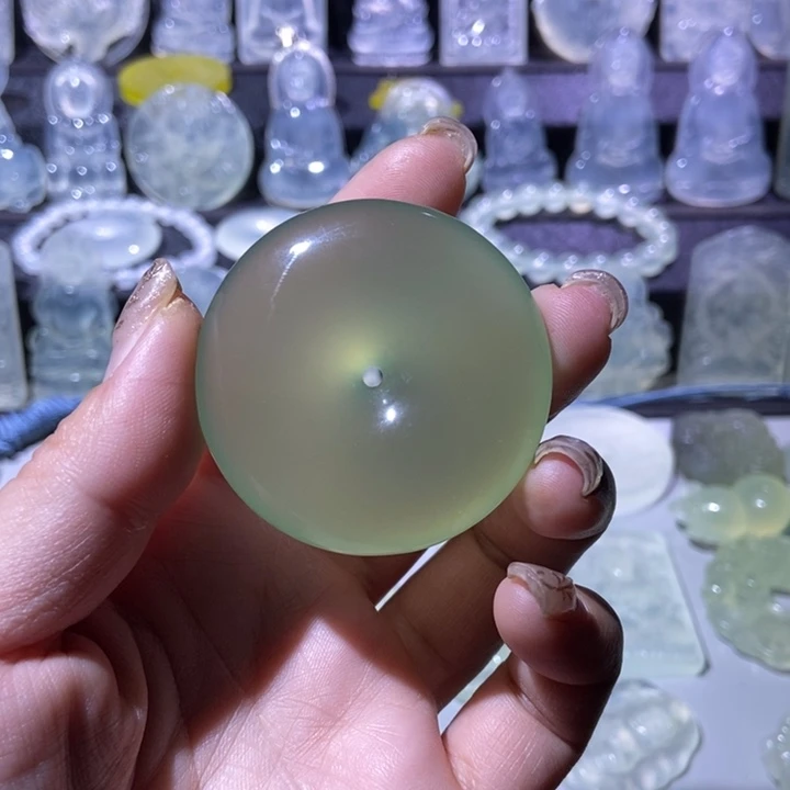 岫玉未镶嵌吊坠吊坠