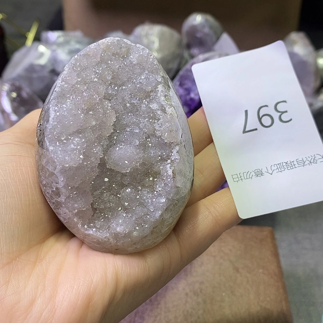 紫晶未镶嵌珠宝半成品