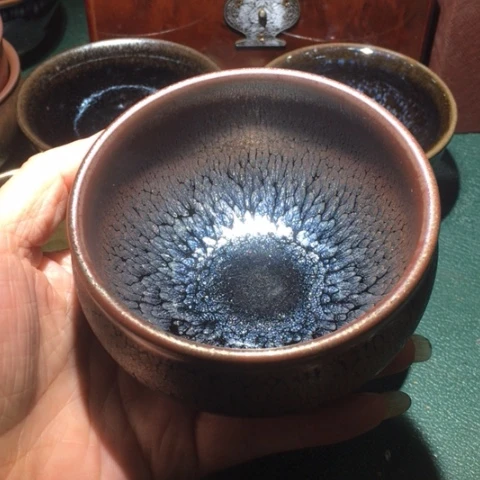 【闪购商品】茶盏建盏主人杯图片款