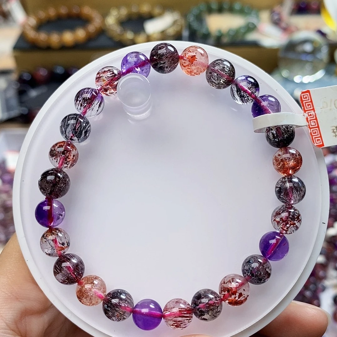 未镶嵌手链水晶高货超七7m+ Z551