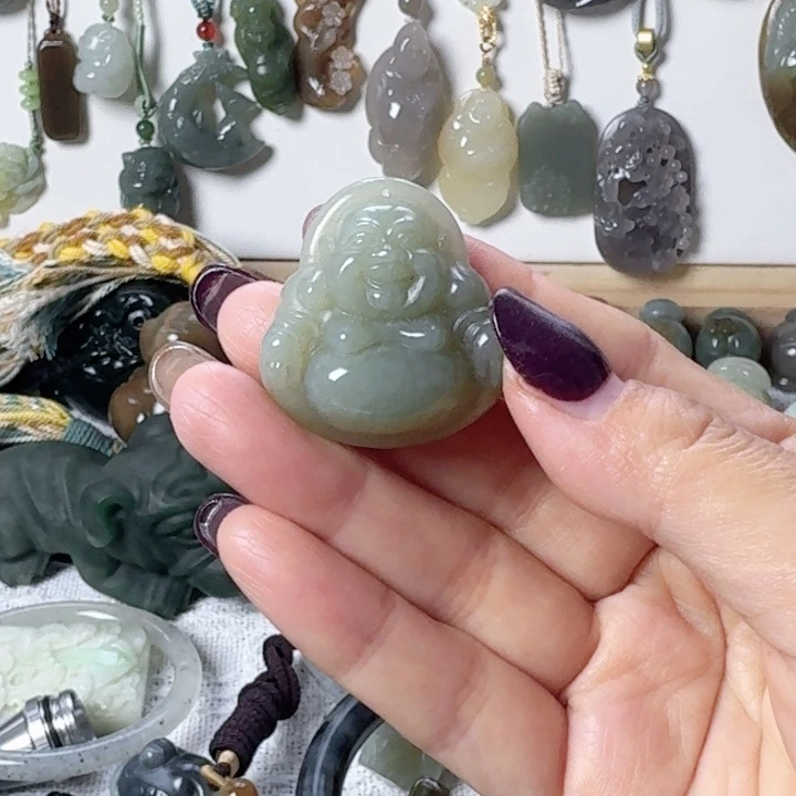 和田玉（糖玉）未镶嵌颈饰开播福利佛公