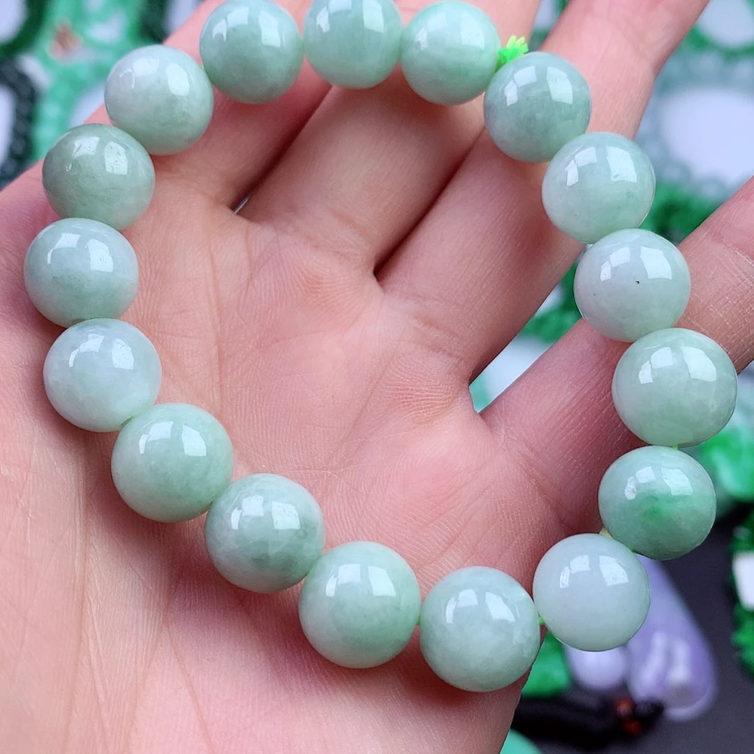 未镶嵌手链翡翠手串
