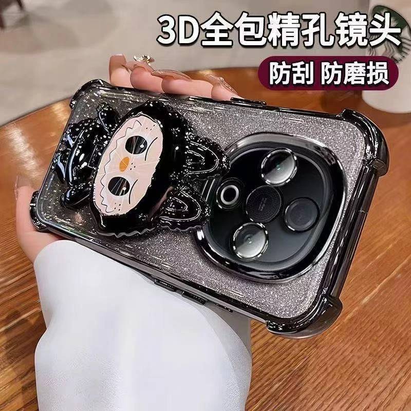 适用vivoX200S拉布布手机壳vivoX200Ultra补妆镜支架X100/9拉布布
