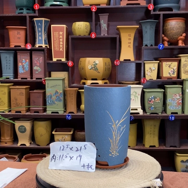 紫砂花盆紫砂艺术