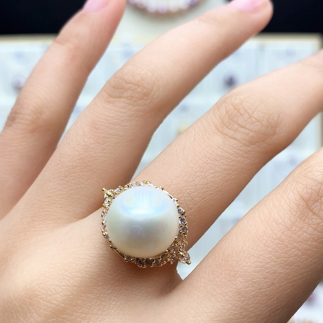 淡水珍珠合金颈饰