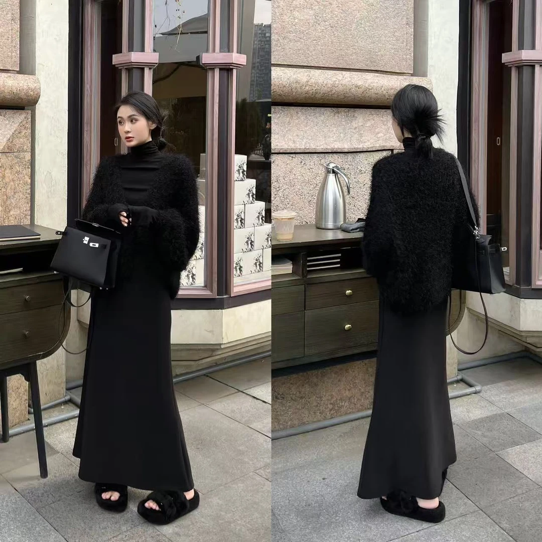 SG / 郭幂幂 AW 私服爆款返场！软糯毛绒绒排扣毛衣MY-20251657